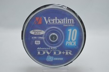 Lot de 10 DVD vierge VERBATIM
