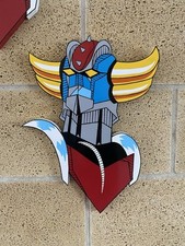 déco en bois Murale Goldorak 40 Cm