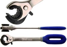 CLE A TUYAUTER BGS TECHNIC - CLE A CLIQUET ROTATIF - DIMENSIONS AU CHOIX