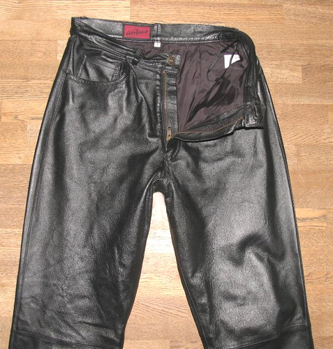 Pantalon cuir femme avitano - cuir,