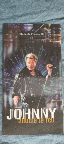 Carte plastifie johnny - ,