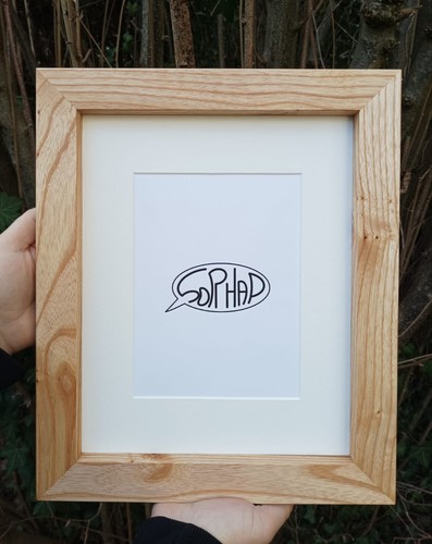 Cadre artisanal frêne - en,