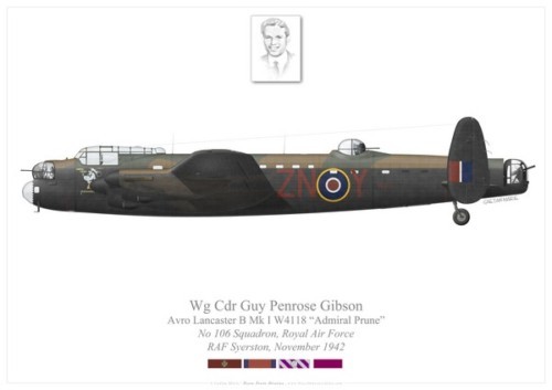 Print avro lancaster admiral - print,