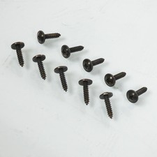 Lot de 10 vis de carrosserie carénage plastique Ø4mm x L14mm pour scooter moto
