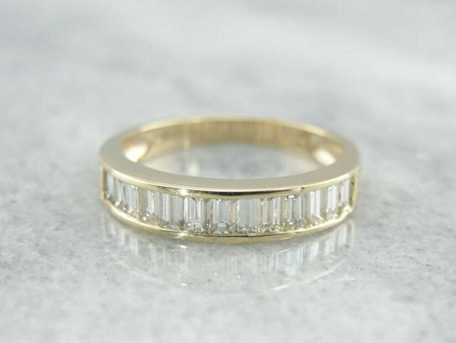 Bague alliance diamant - , simulé