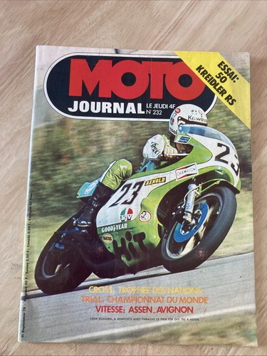 Moto journal 1975 232 kreidler - moto,
