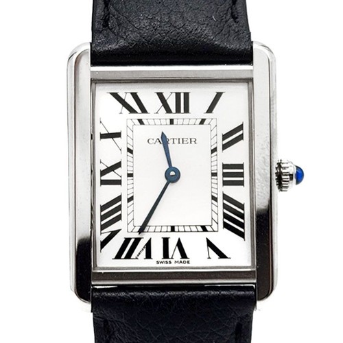 Cartier montre tank solo - montre,