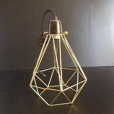 Lustre éclairage plafond FILAMENTSTYLE porcelaine laiton style art déco N6734