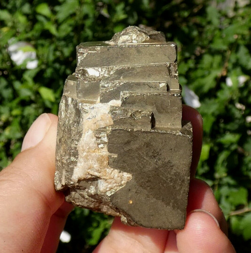 Pyrite escaliers 5x4cm - pyrite, en