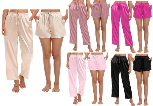 Pantalon pyjama satin de - de, en