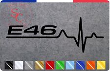 Sticker autocollant ligne de vie E46 compatible BMW E46