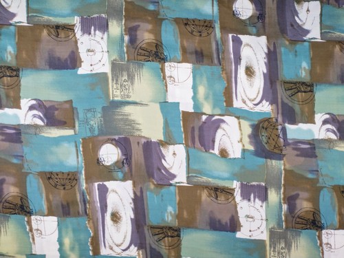 New vtg dress fabric - dress,
