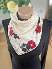 Foulard/Carré/Shawl★foulard bandana BURBERRY★coton soie★Silk SCARF schal