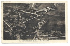 25  LE VALDAHON  VUE AERIENNE