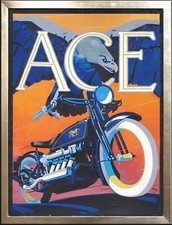 HARRY - ACE MOTOR CORPORATION ORIGINAL MAQUETTE OF THE POSTER - 1919