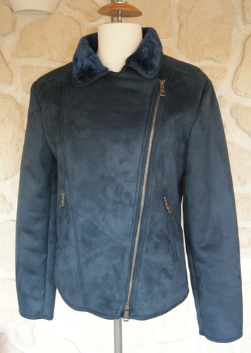 Blouson bleu neuf marque guxy - blouson,