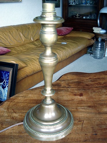 Bougeoir bronze xix style - bougeoir,