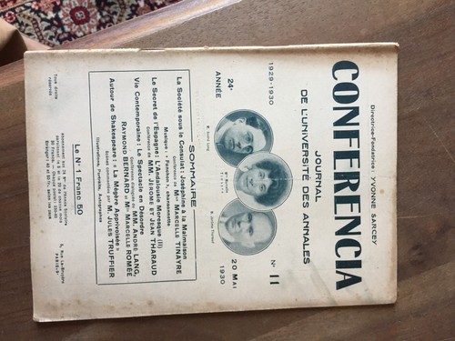 Revue conferencia 1930 - , 11