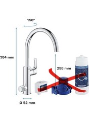 Mitigeur robinet grohe blue - robinet,