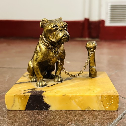 Chien bullgog bronze - chien,