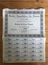 RARE =  Société Immobilière