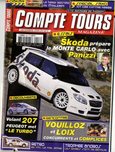 Compte tours 227 2008 - compte, n°227