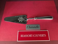 PELLE TARTE GÂTEAU BERAIN 28 CM CHRISTOFLE BEL ÉTAT MÉTAL ARGENTÉ;