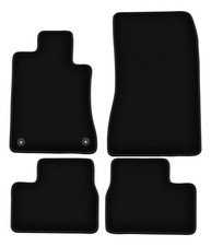 Tapis de sol en velours noir