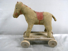 Peluche paille jouet 1900 - peluche,