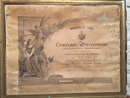 Diplome medaille vermeil - de, de