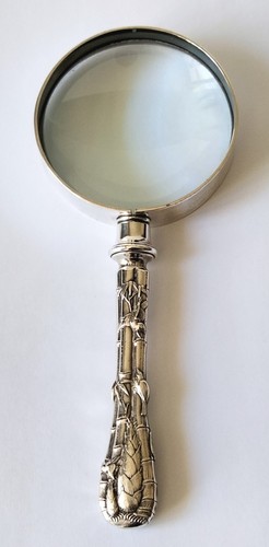 Vintage loupe métal - en,