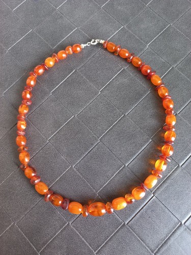 Collier ambre naturelle - en,