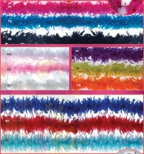 Feather Boa Rope Snake Link Strand Chain Chandelle Pluma Plume Heavy Fluffy Soft