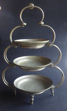 Serviteur / présentoir à gâteaux sur 3 niveaux Présentoir 3 plateaux Marocain