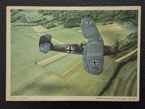 Carte postale luftwaffe - la,