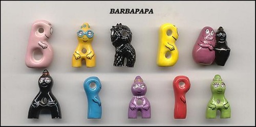 Barbapapa lettres rare - barbapapa,