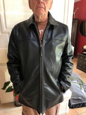  VESTE 3/4 EN CUIR DE VACHETTE