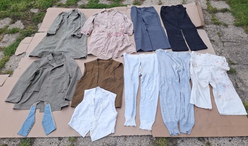 Lot militaria uniformes - militaria,
