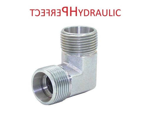 Raccord coudé hydraulique - ,