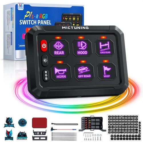 Gang switch panel universal - 6,