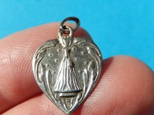 MEDAILLE ARGENT  COEUR NOTRE DAME DE ROCAMADOUR