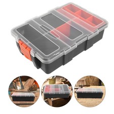  Boîte de rangement de vis à compartiment, boîte de rangement de vis Portable,