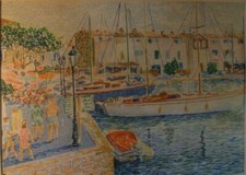 Lithographie, port