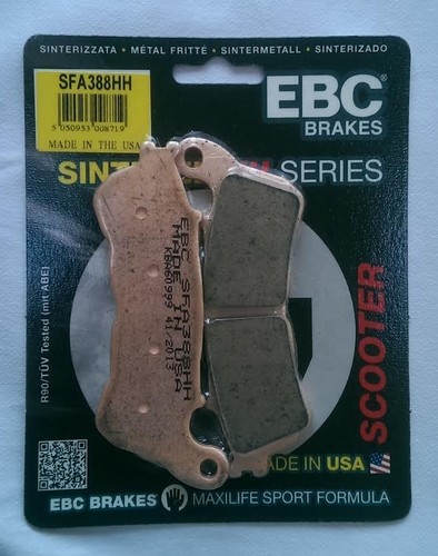 Ebc plaquettes freins avant - ebc, de