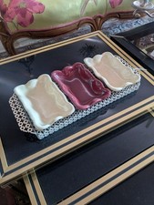 Mathieu Mategot plat à condiments tôle Perforé Design 20 ème 