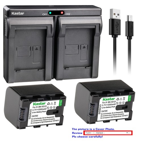 Kastar battery dual charger - battery,