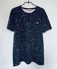 Tee-shirt noir à broderie