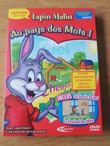 Dvd rom lapin malin - pc, au