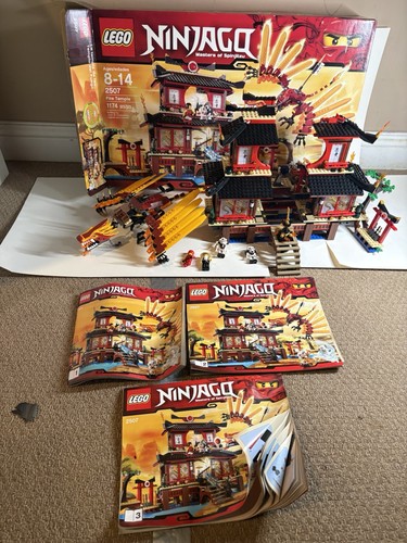 Lego ninjago fire temple - ninjago:,
