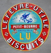 Plaque métal décoration LU